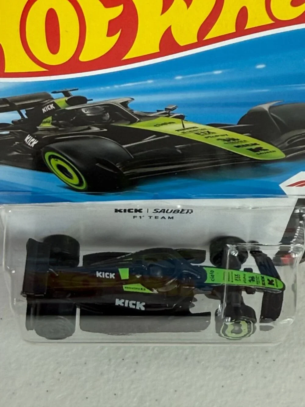 Hot Wheels KICK Sauber F1 Team Formula 1 2026 Diecast Car